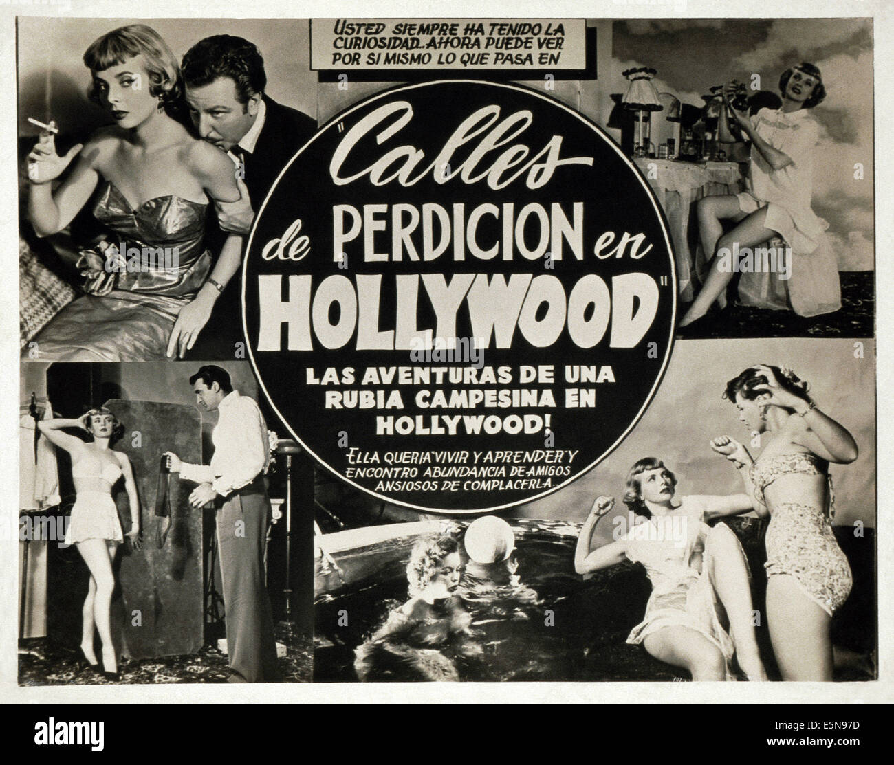 CALLES DE PERDICION EN HOLLYWOOD, (alias RUES DE PÉCHÉ À HOLLYWOOD), ca. Années 1950 Banque D'Images