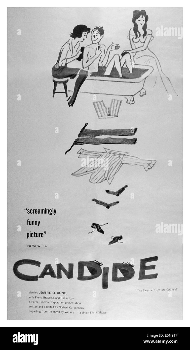 CANDIDE, 1960 Banque D'Images