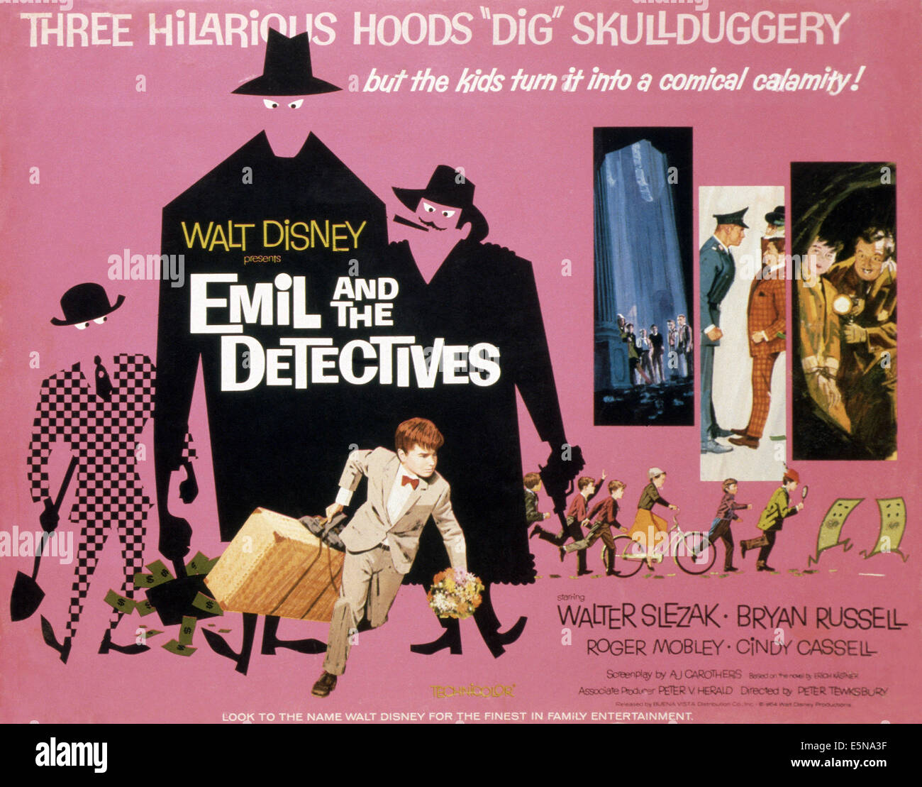 EMIL et les détectives, Bryan Russell (avant), 1964 Banque D'Images