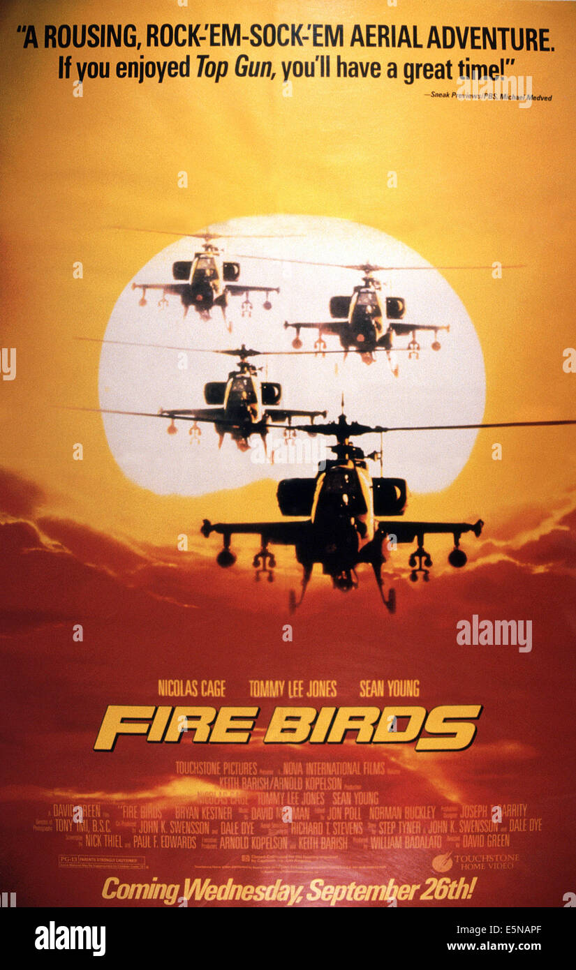 Les oiseaux de feu, 1990, © Buena Vista/avec la permission d'Everett Collection Banque D'Images