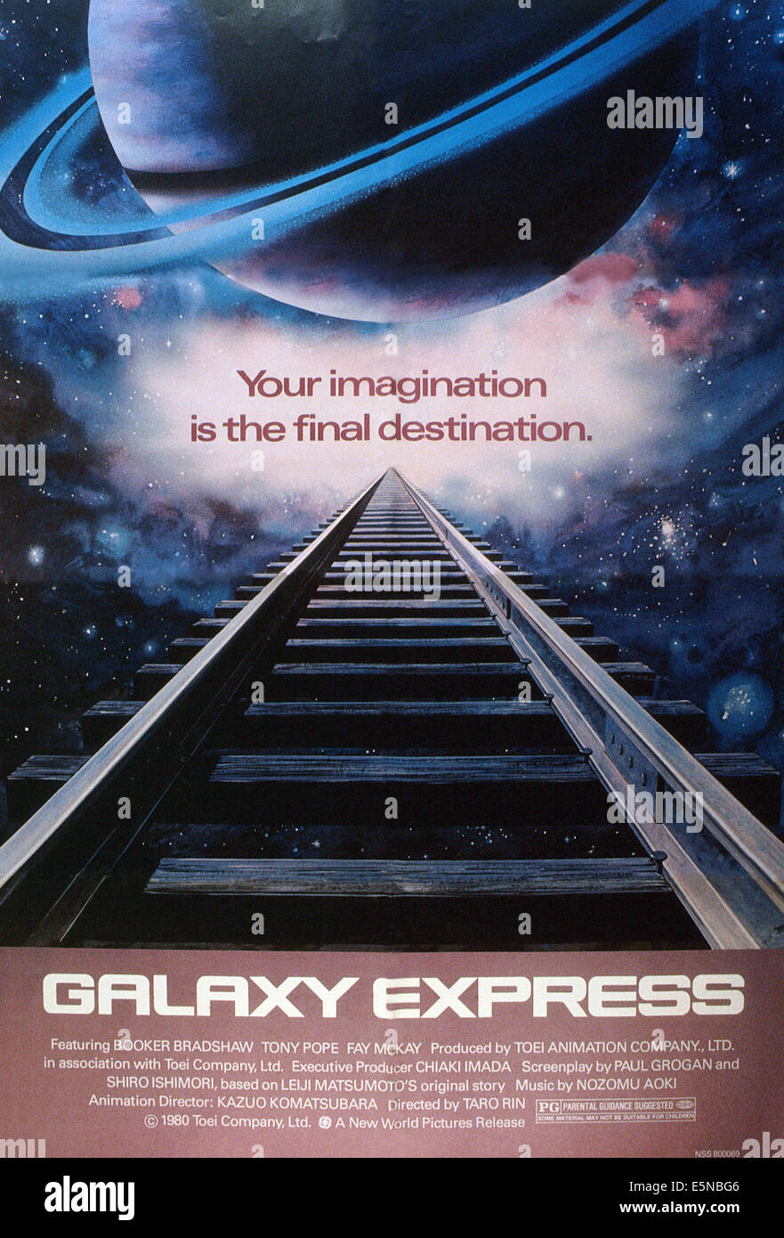 GALAXY EXPRESS, 1980, © nouveau monde/avec la permission d'Everett Collection Banque D'Images