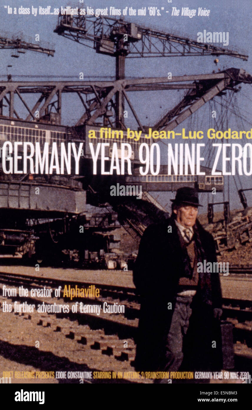 Allemagne Année 90 NEUF ZÉRO (aka ALLEMAGNE 90 NEUF zéro), Eddie Constantine, 1991 Banque D'Images