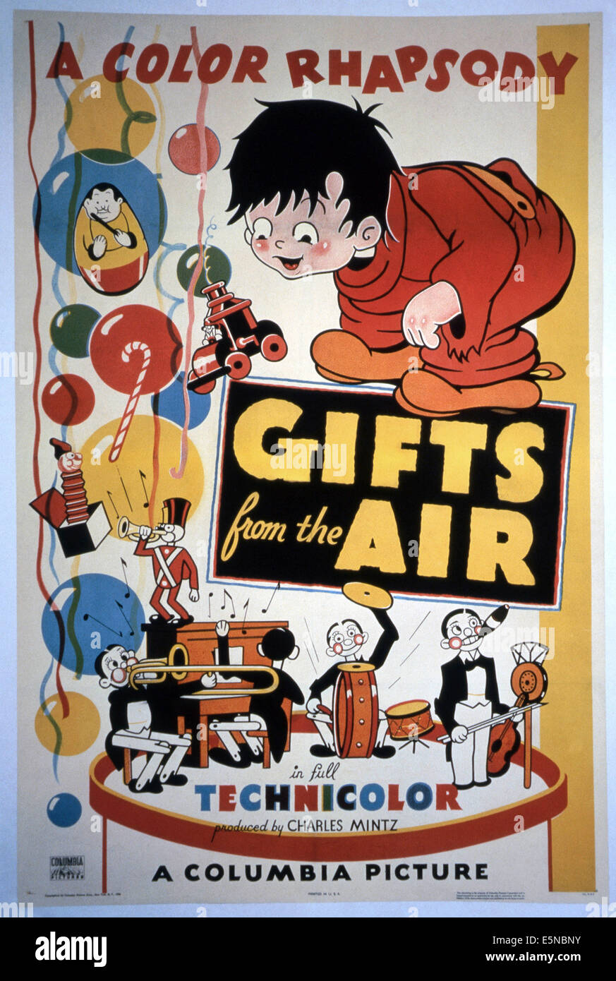 Cadeaux DE L'AIR, 1937 Banque D'Images