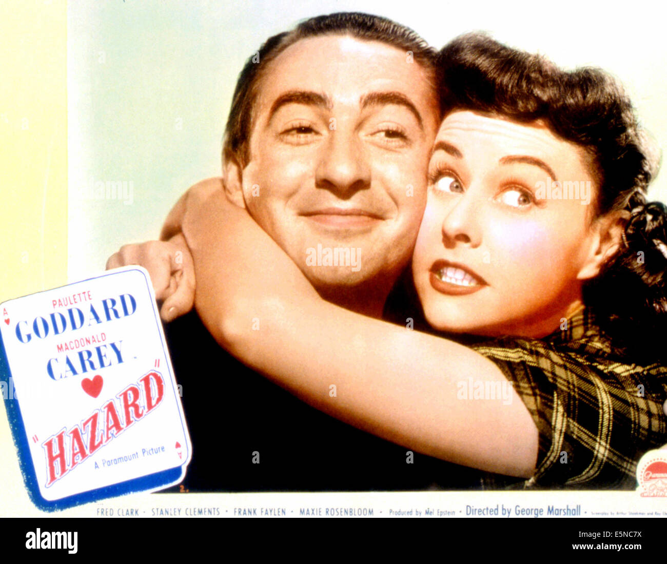 Danger, Macdonald Carey, Paulette Goddard, 1948 Banque D'Images