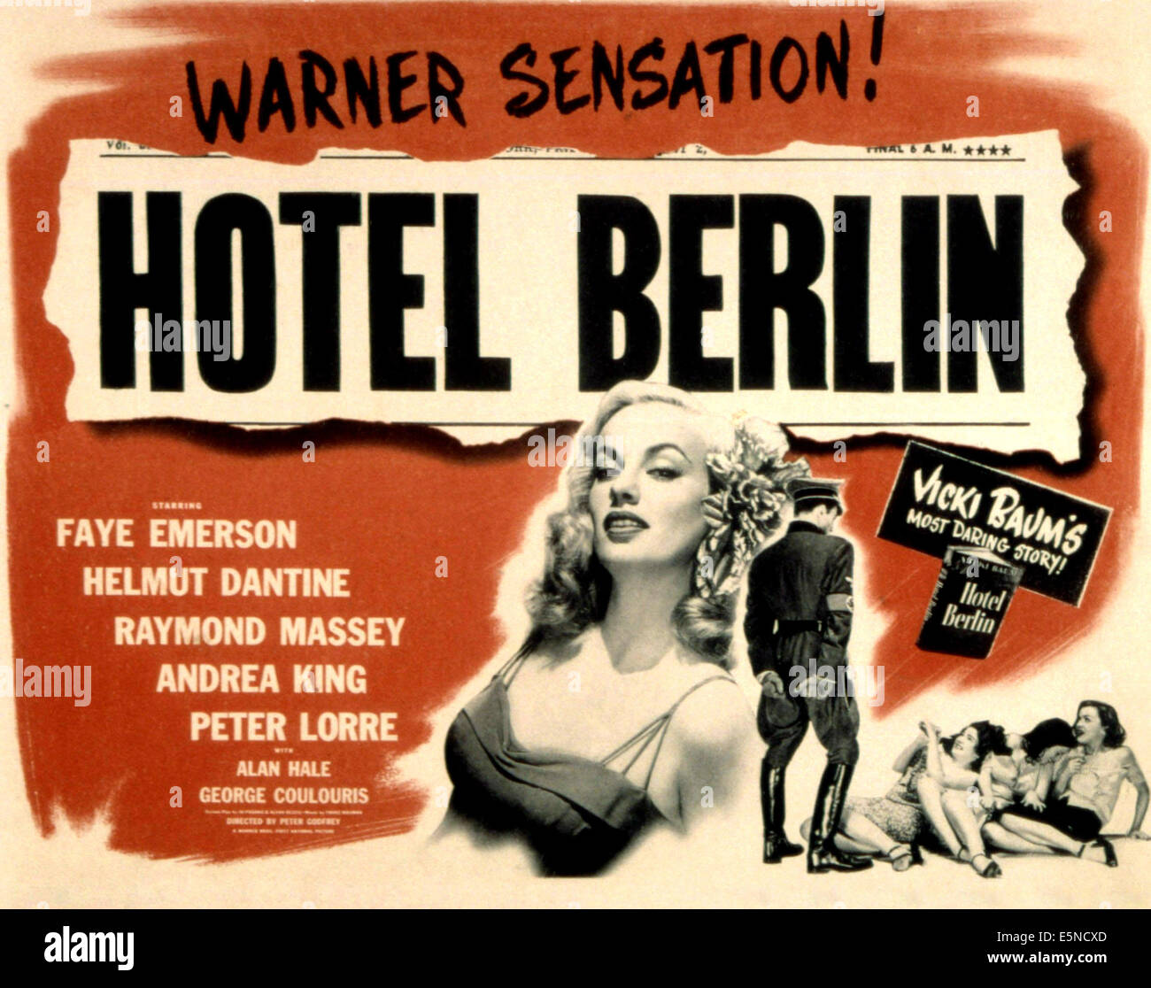 HOTEL BERLIN, Faye Emerson, 1945 Banque D'Images
