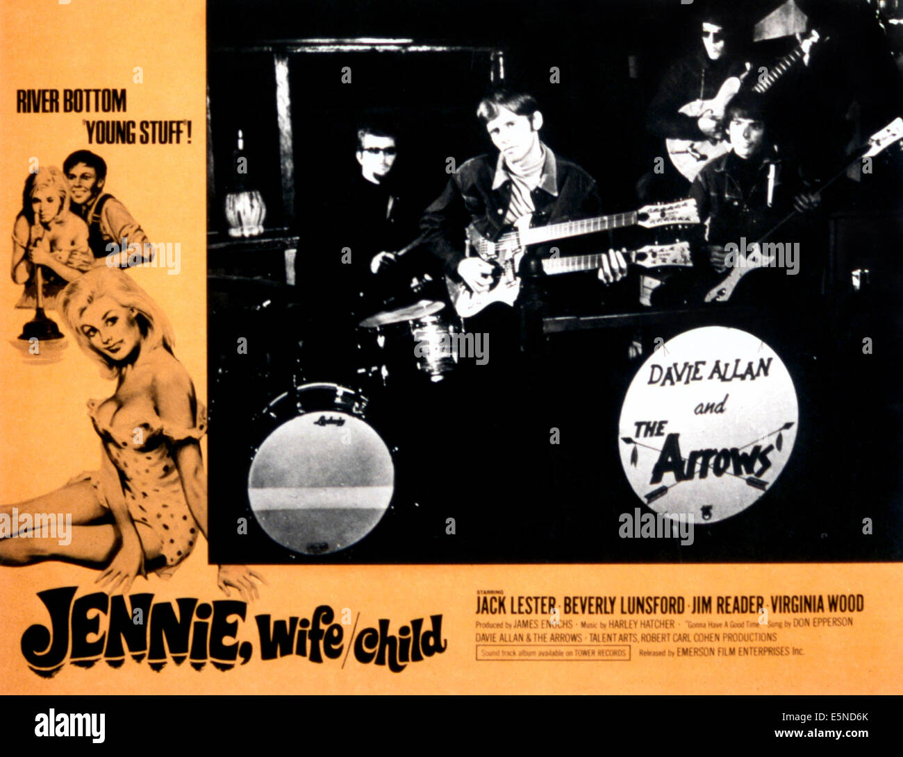 JENNIE : FEMME/enfant, Dave Allen et les Flèches, 1968 Banque D'Images
