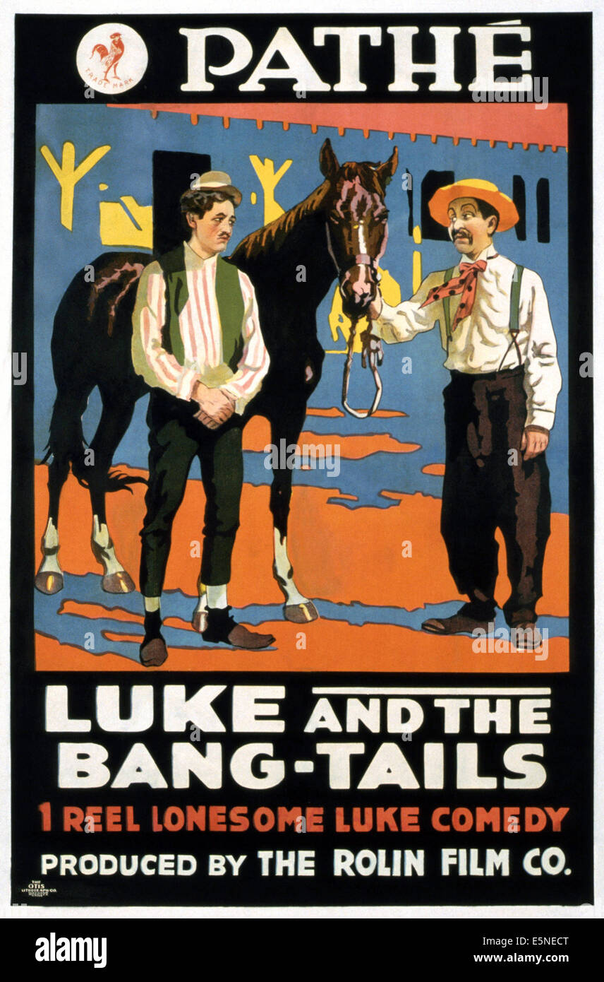 Luc ET LE BANG-TAILS, poster, 1916 US Banque D'Images