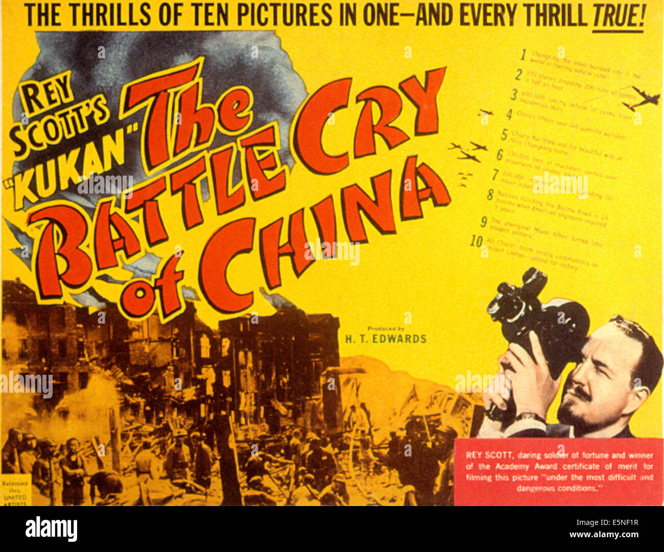 KUKAN - LE CRI DE GUERRE DE CHINE, Rey Scott, documentar y, 1941 Banque D'Images