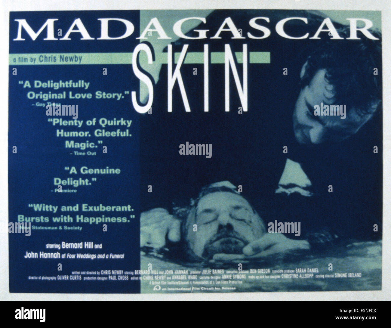 MADAGASCAR LA PEAU, lobbycard, de gauche, Bernard Hill, John Hannah, 1995. ©International Film Circuit/avec la permission d'Everett Collection Banque D'Images