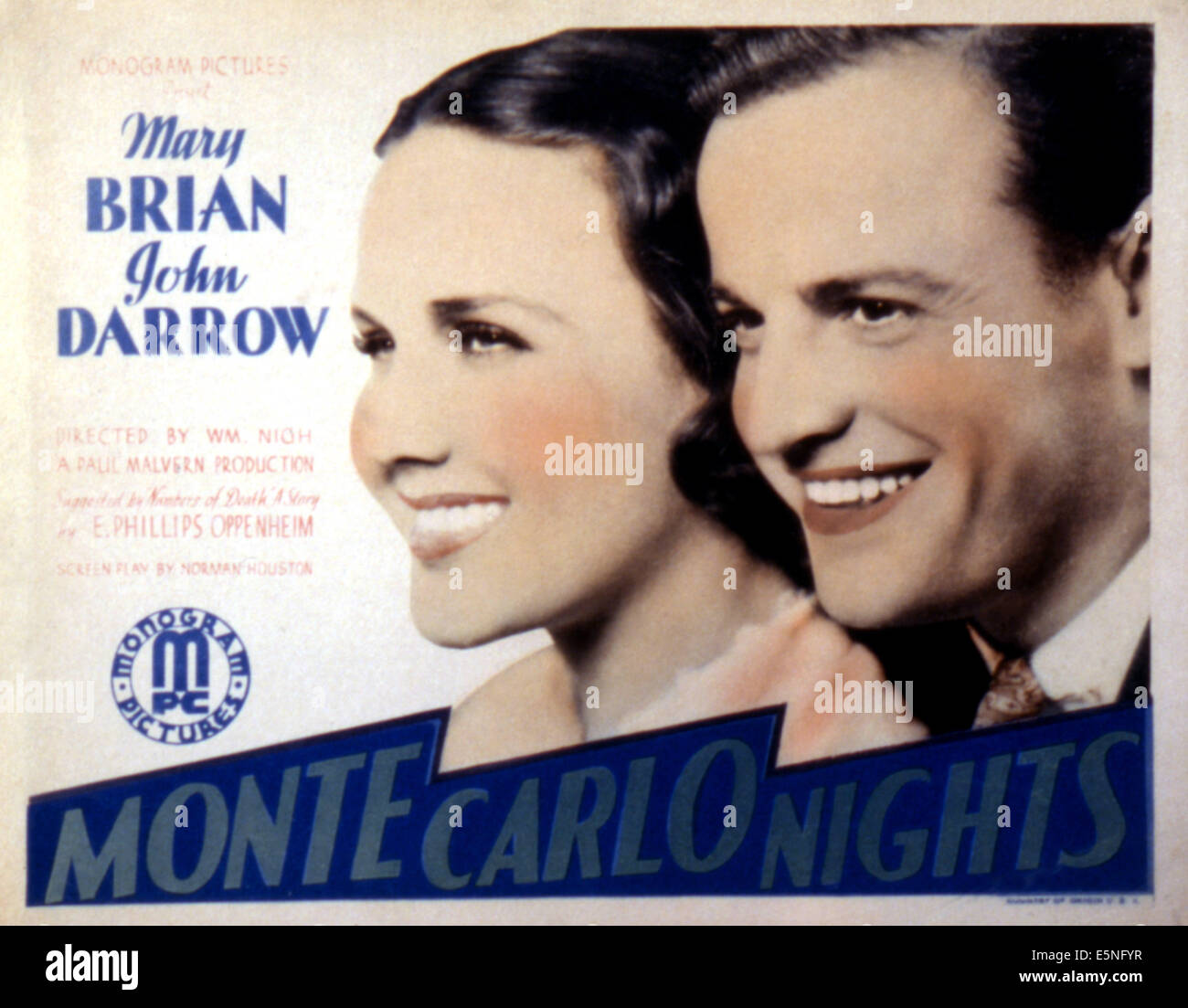 Nuits de MONTE CARLO, Mary Brian, John Darrow, 1934 Banque D'Images