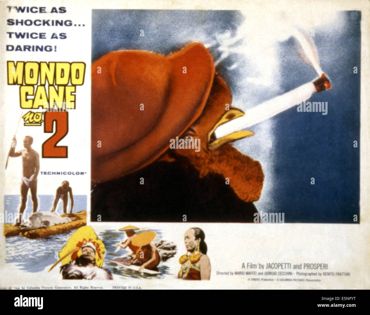 MONDO PAZZO, (aka Mondo CANE 2, alias CRAZY WORLD), 1963 Banque D'Images