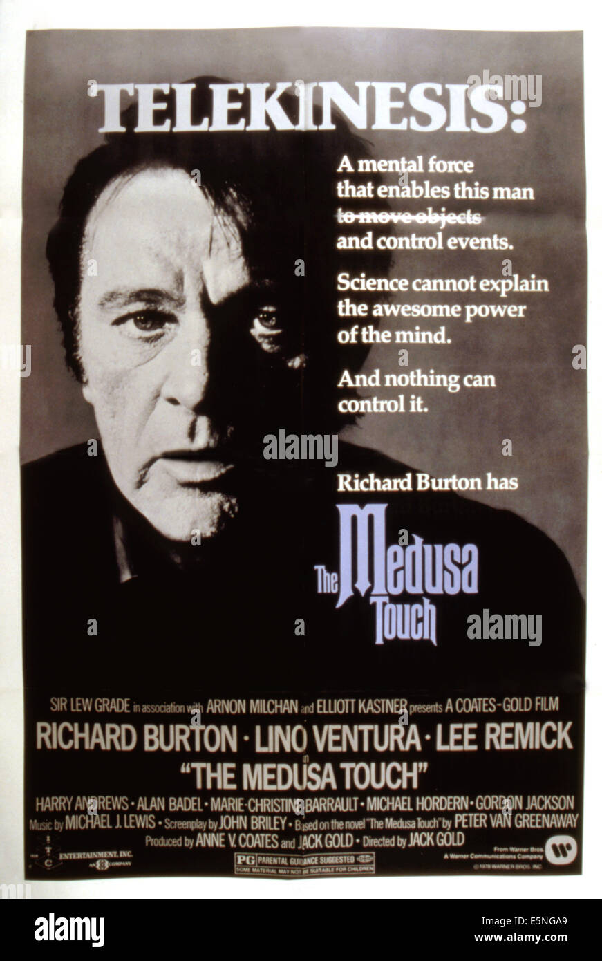 MEDUSA TOUCH, Richard Burton, 1978 Banque D'Images
