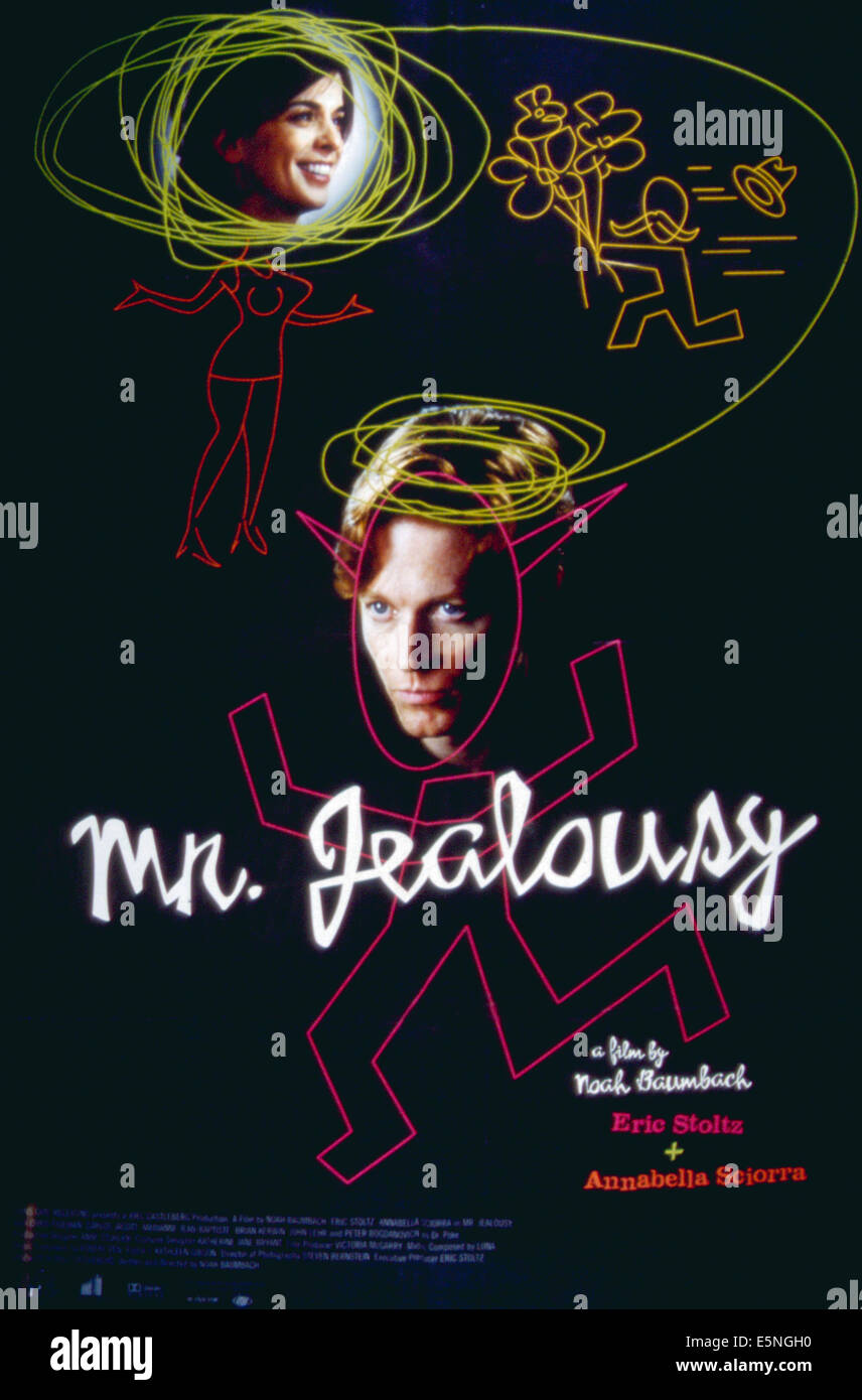 Annabella Sciorra, M. LA JALOUSIE, Eric Stoltz, 1997. (C) Lions Gate Films/ Courtesy : Everett Collection. Banque D'Images