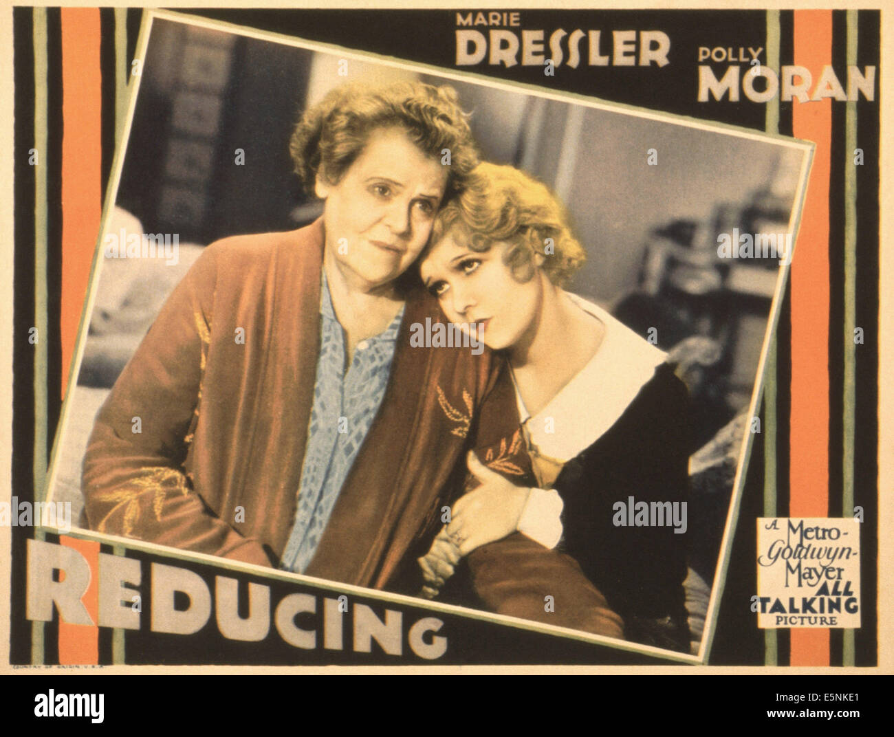 La réduction, lobbycard-nous, de gauche à droite : Marie Dressler, Anita Page, 1931 Banque D'Images