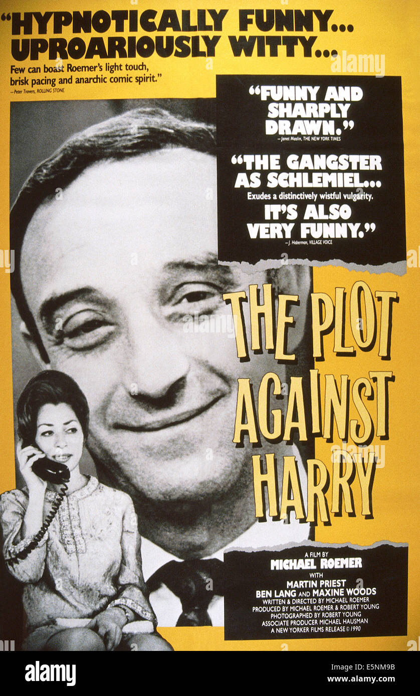 Le complot contre Harry, de nous poster, de gauche : Maxine Woods, Martin prêtre, 1989, © New Yorker/avec la permission d'Everett Collection Banque D'Images