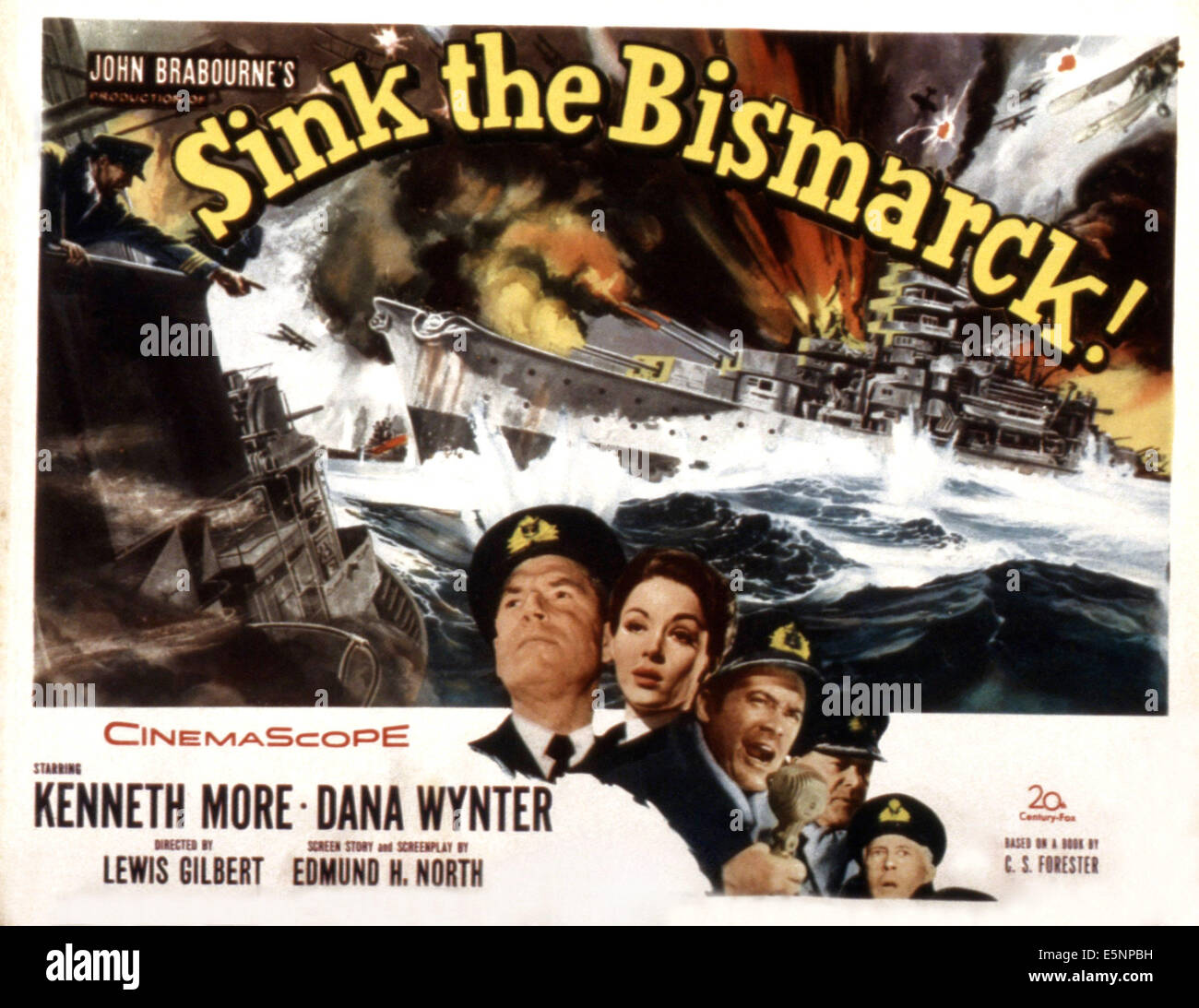 Couler le Bismarck !, 1960, (c) 20e film Twentieth Century-Fox, TM & Copyright / Courtesy : Everett Collection Banque D'Images