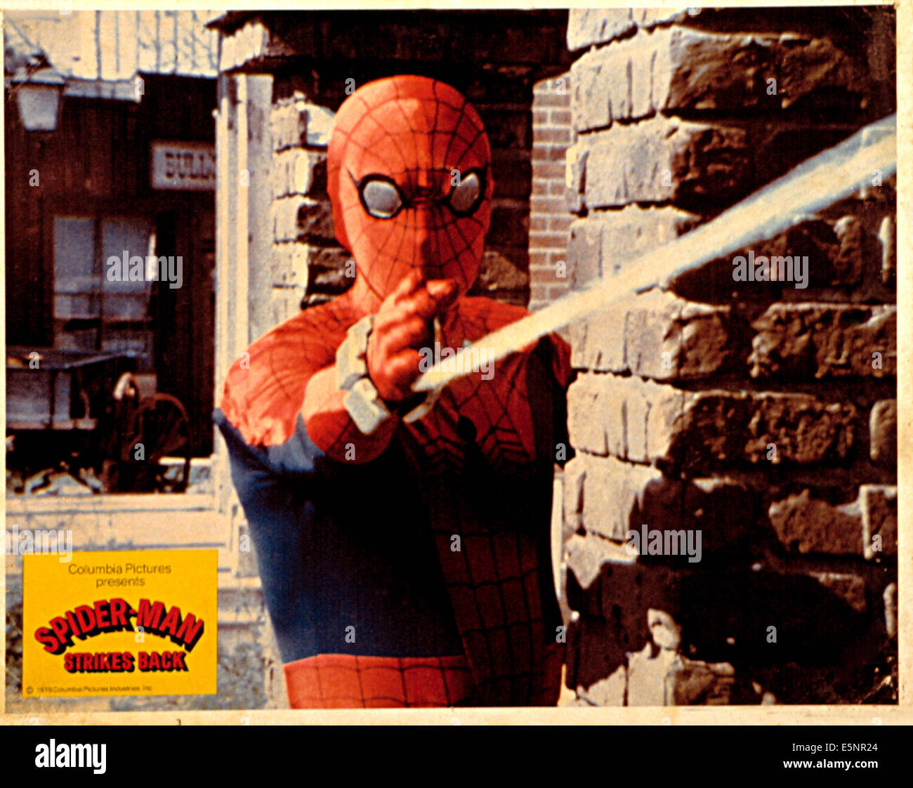 SPIDERMAN strikes back, Nicholas Hammond, 1978 Banque D'Images