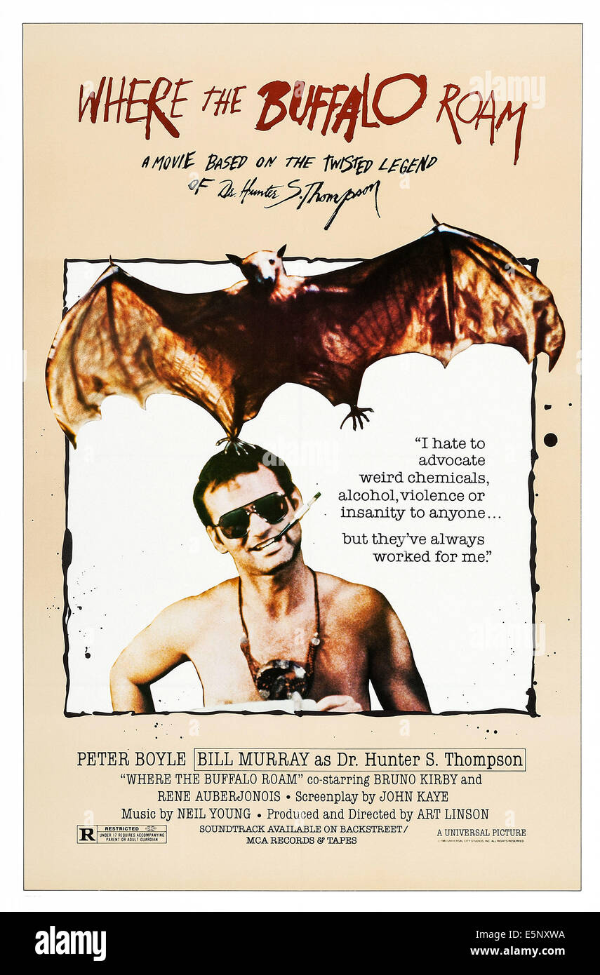 Les BISONS OÙ NOUS, poster, Bill Murray, 1980, © Universal/courtesy Everett Collection Banque D'Images