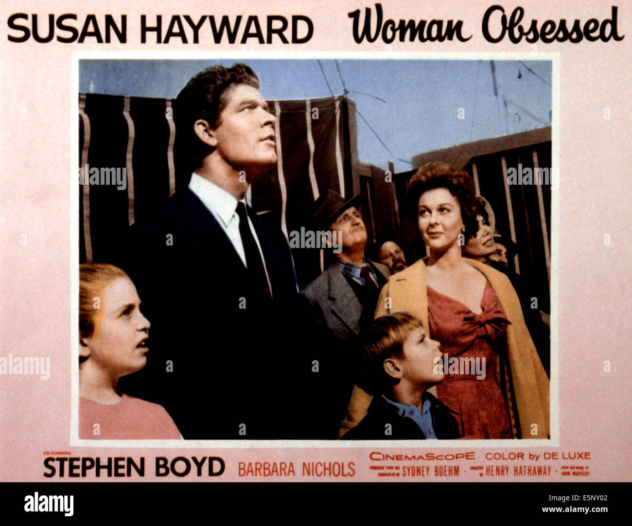 Femme obsédée, Stephen Boyd, Dennis Holmes, Susan Hayward, 1959 Banque D'Images
