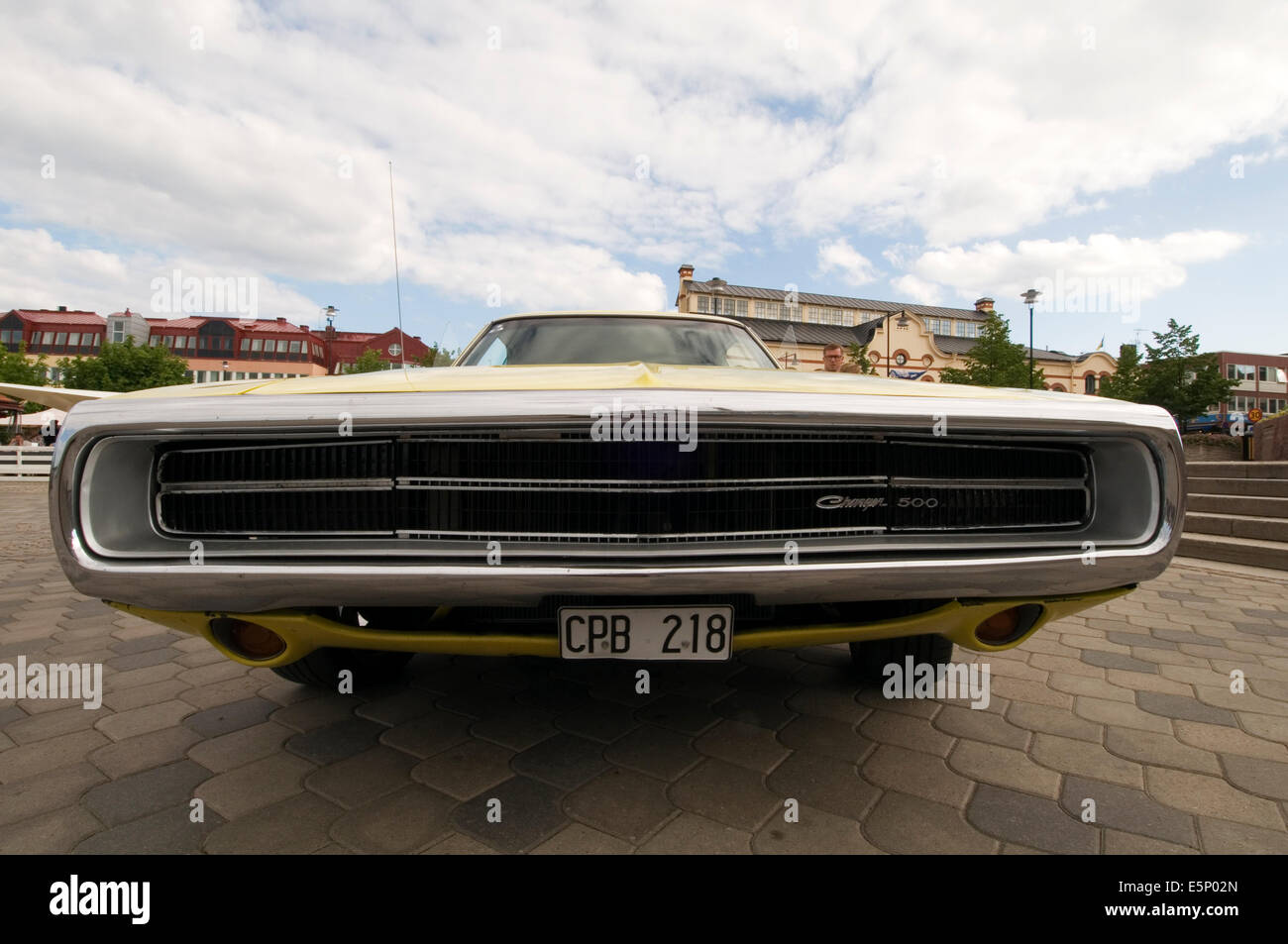 Dodge Charger 1970 muscle car classic cars american grand grand grand grill/fin Banque D'Images