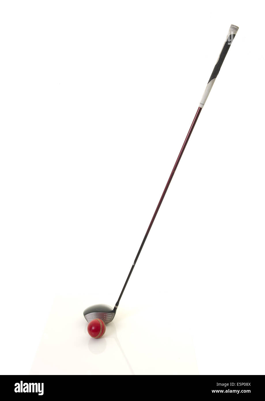 Pilote et balle Banque D'Images