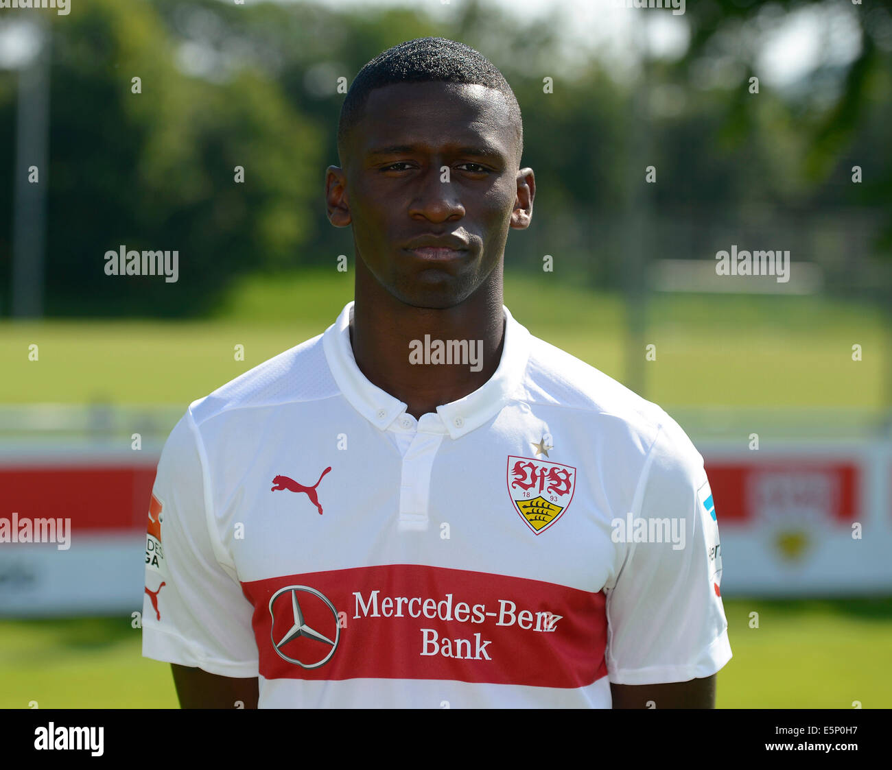 Football - Bundesliga allemande Photocall le VfB Stuttgart le 24 juillet 2014 à Stuttgart, Allemagne : Antonio Rüdiger. Banque D'Images