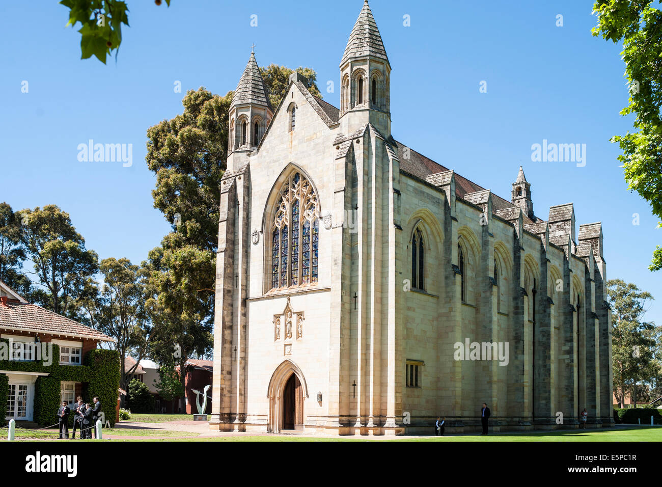 Chapelle de St Mary et St George, Guildford Grammar, WA Banque D'Images