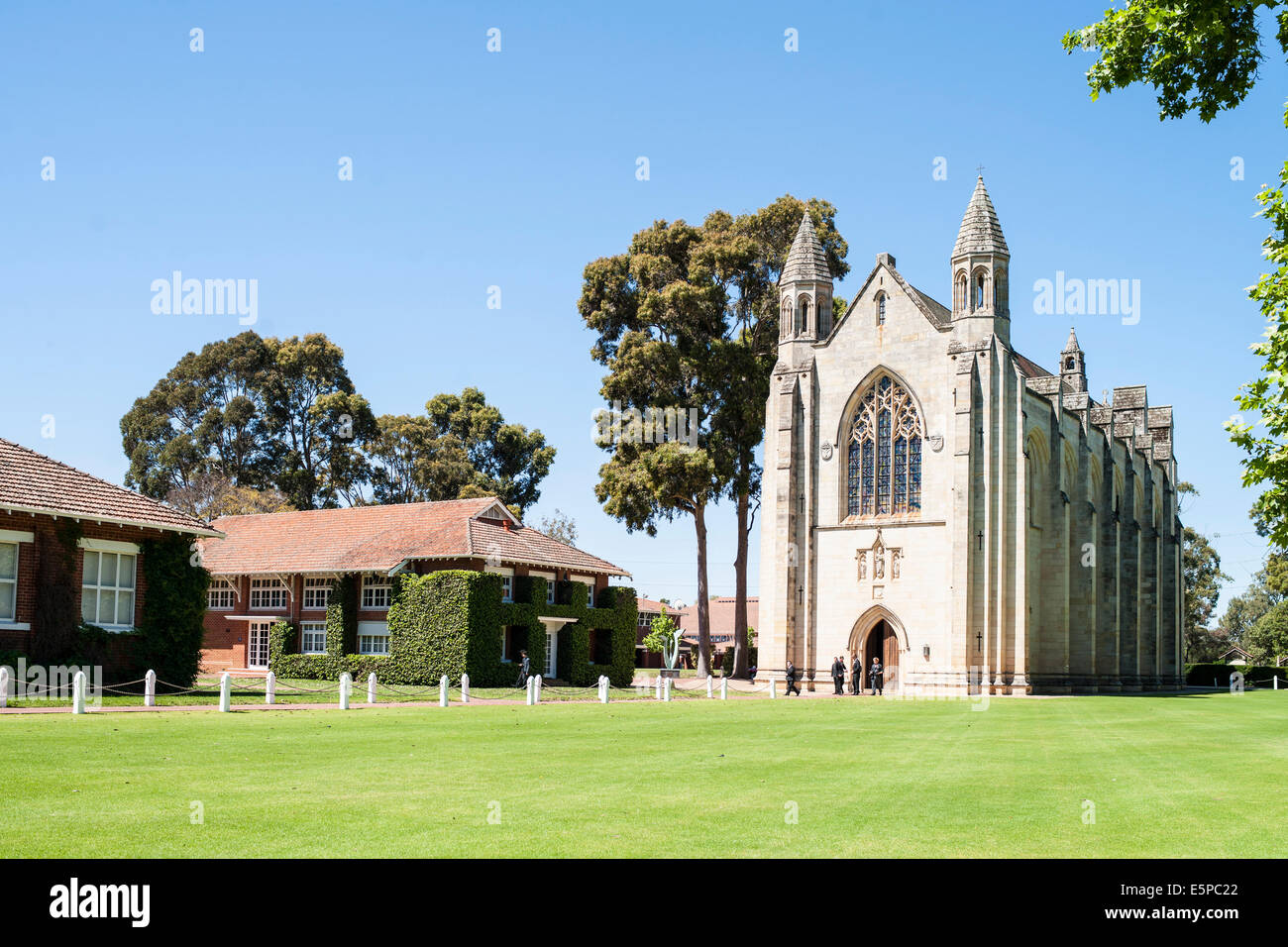 Chapelle de St Mary et St George, Guildford Grammar, WA Banque D'Images