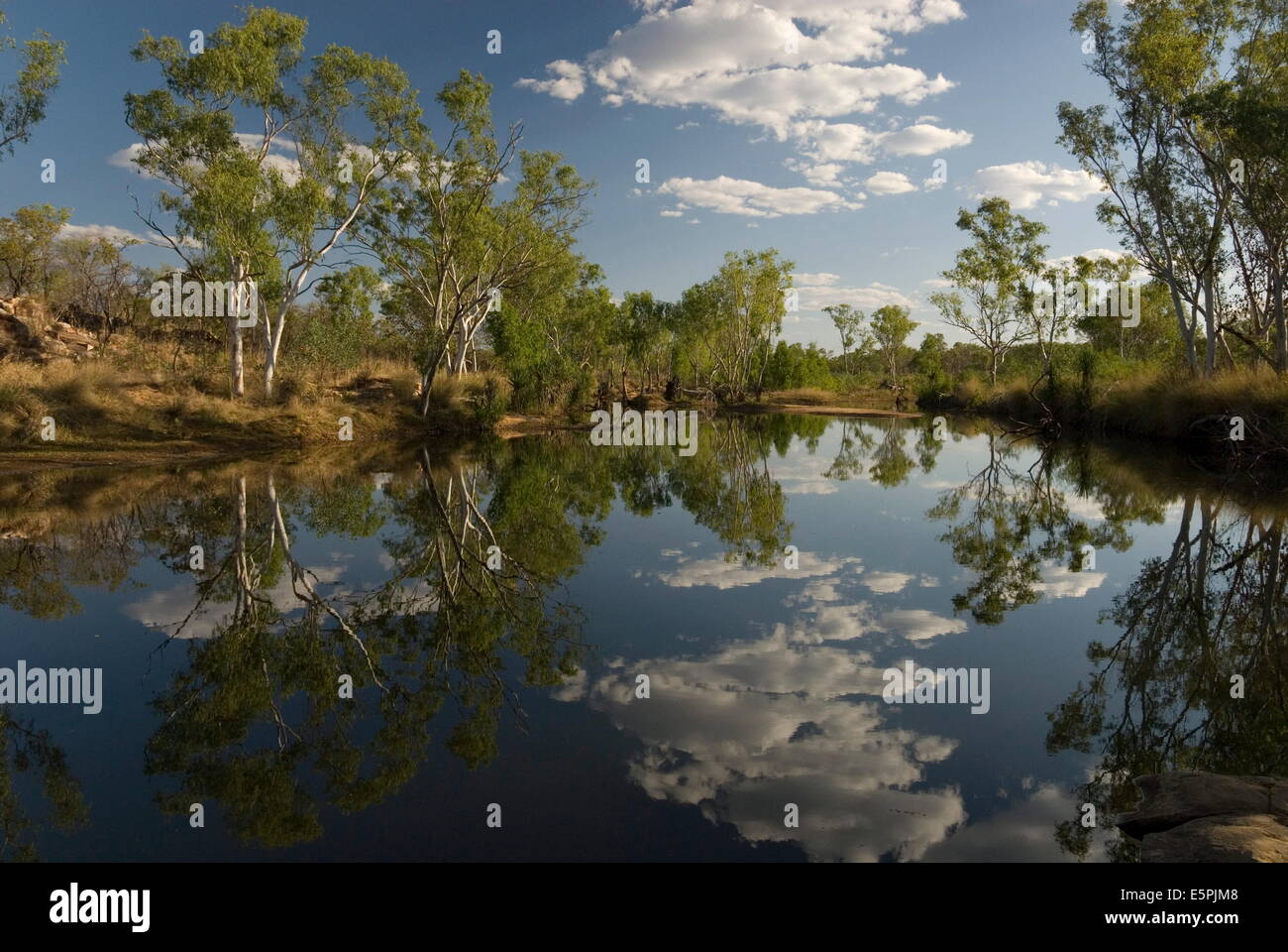 Gibb River à sa traversée par la Kalumburu Road, off la Gibb River Road, le Kimberley, Western Australia, Australie, Pacifique Banque D'Images