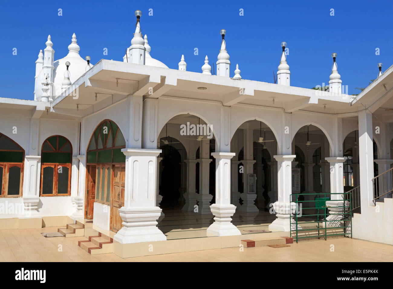 Mosquée Jama, Port Blair, Andaman Islands, l'Inde, l'Asie Banque D'Images