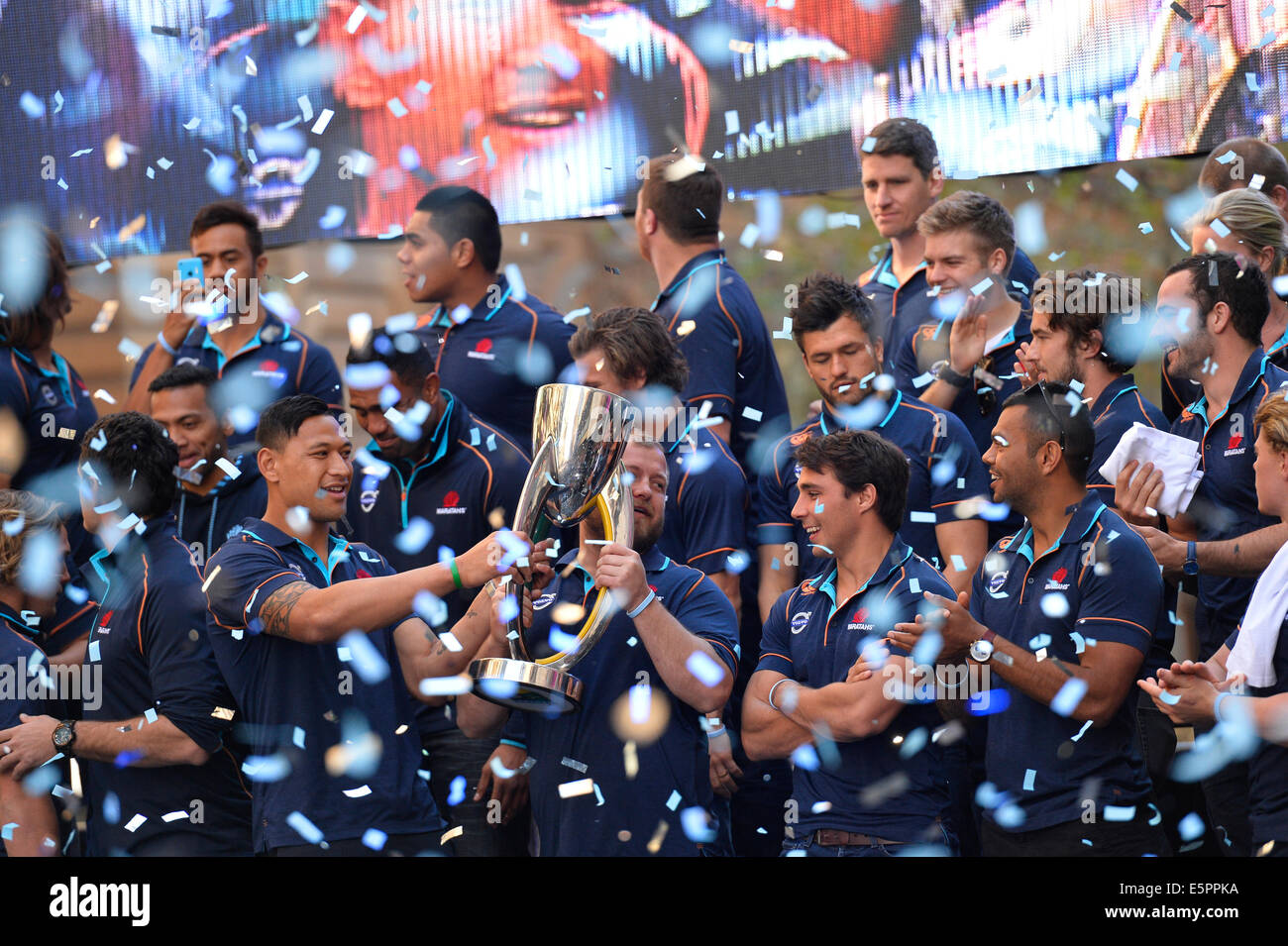 Sydney, Australie. Le 05 août, 2014. NSW Waratahs Rugby super réception officielle. Credit : Action Plus Sport/Alamy Live News Banque D'Images