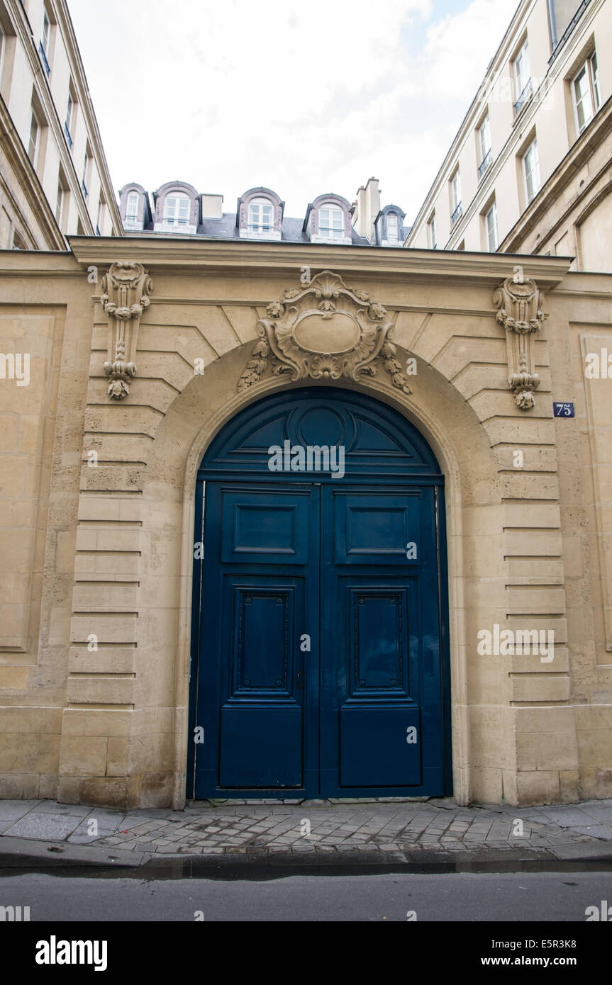 Des bâtiments d'Archives nationales Archives nationales [] à Paris, France Banque D'Images