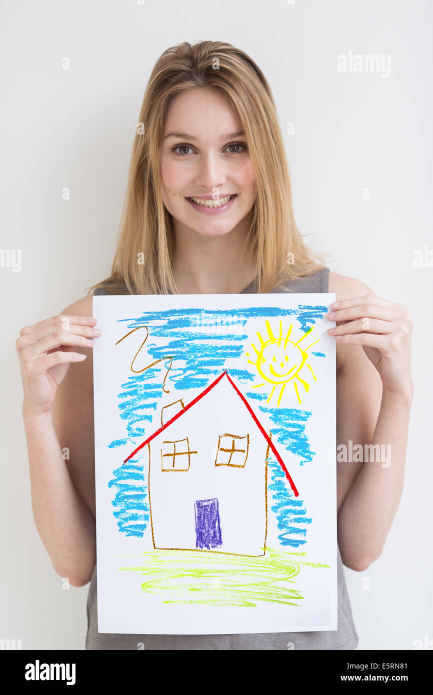 Concept de l'immobilier. Banque D'Images