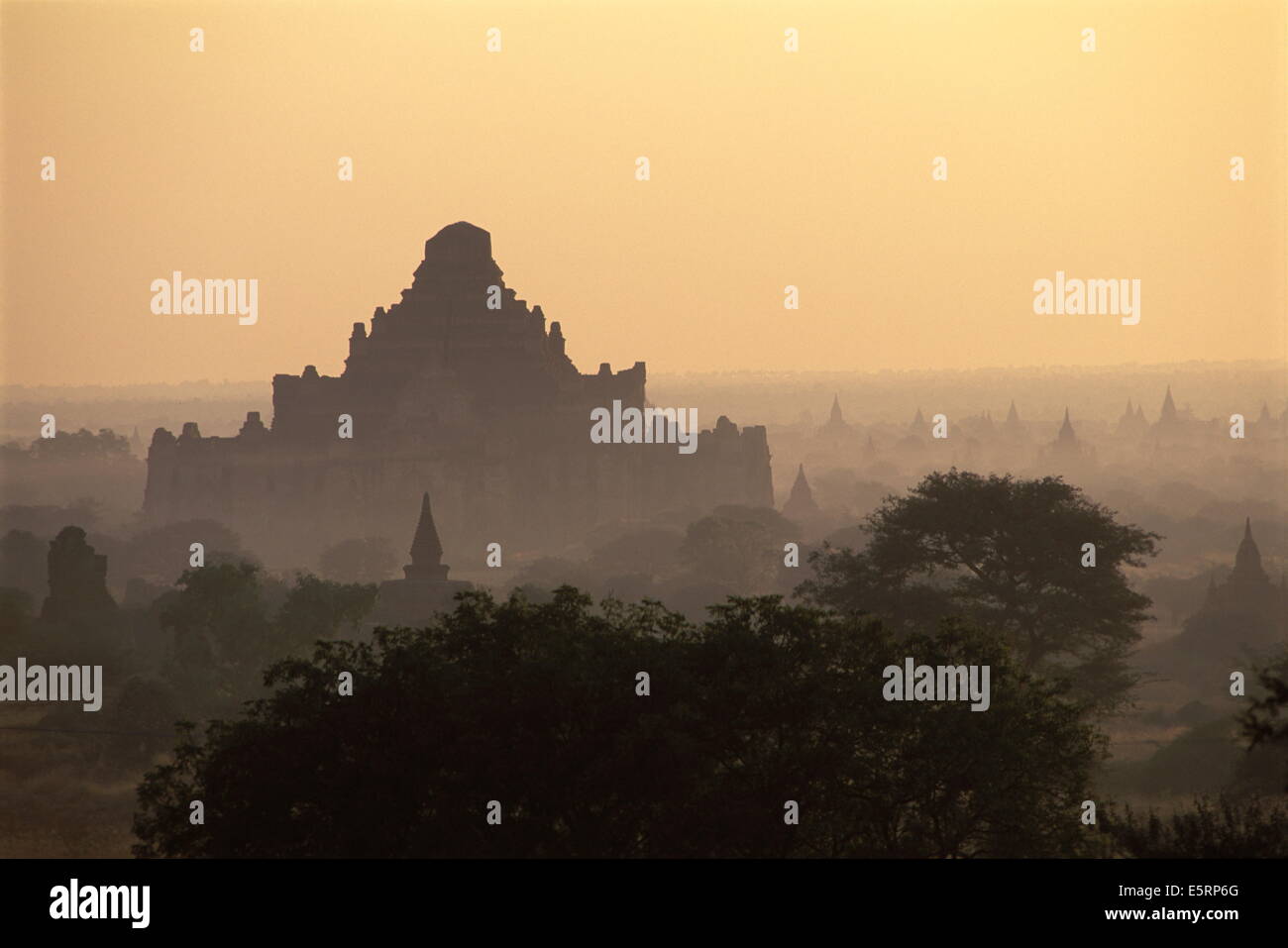 Dhammayangy temple, Pagan, Birmanie Banque D'Images