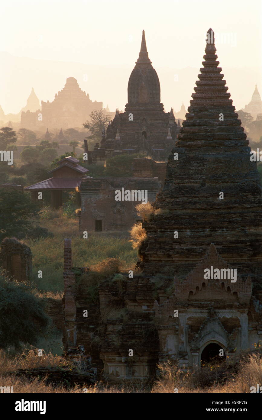 Dhammayangyi, Pagan en Birmanie, de Tayok-pyi Banque D'Images