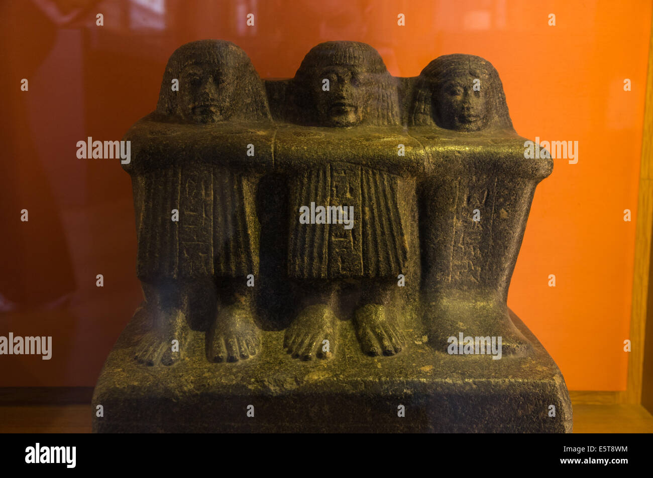 Antiquités égyptiennes au Musée du Louvre Paris, France Banque D'Images