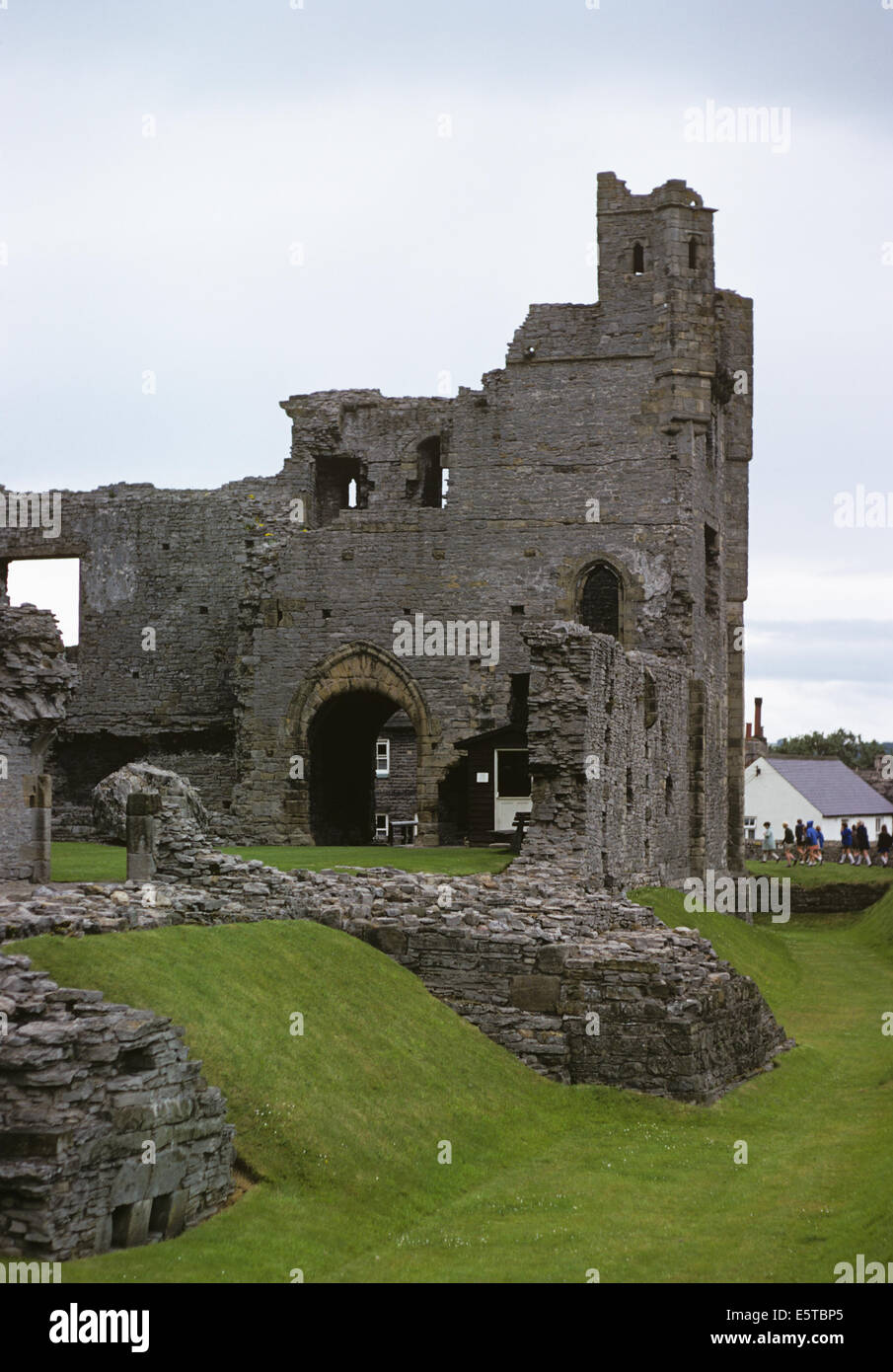 Le château de Warwick le faiseur de rois, Château de Middleham, Wensleydale, North Yorkshire, Angleterre 690708 004 Banque D'Images