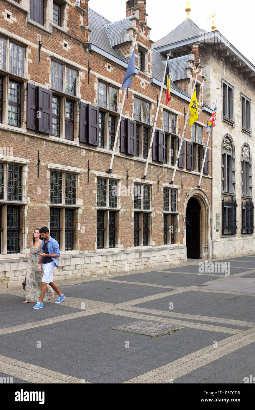 Maison de Rubens et musée (Rubenshuis) dans la ville d'Anvers, Belgique Banque D'Images