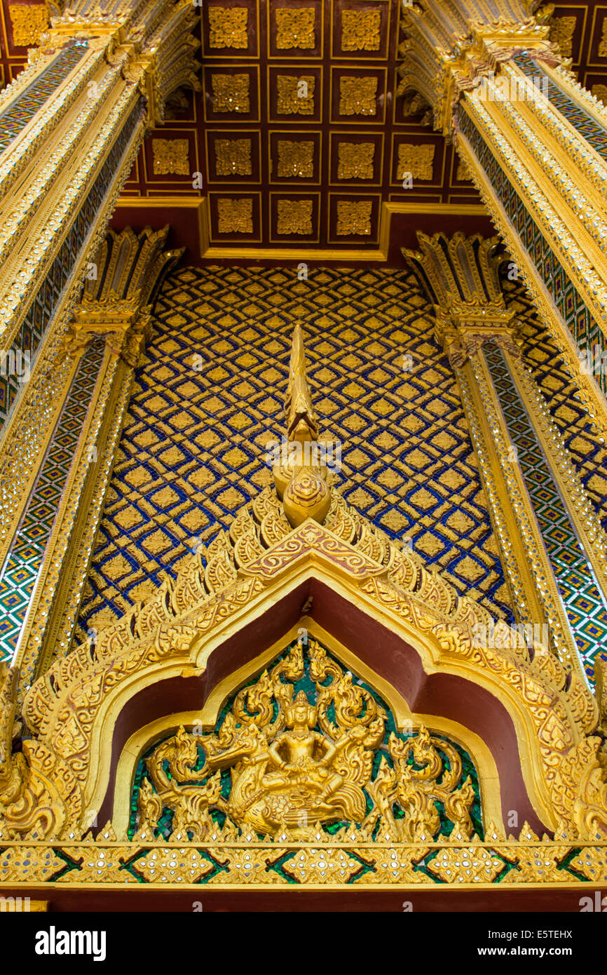 Thai Temple Banque D'Images