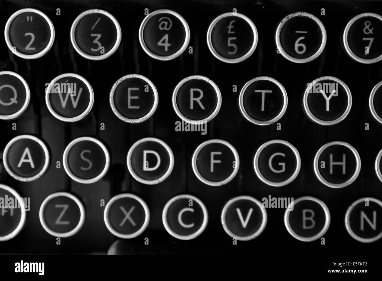 Machine à écrire antique background Banque D'Images