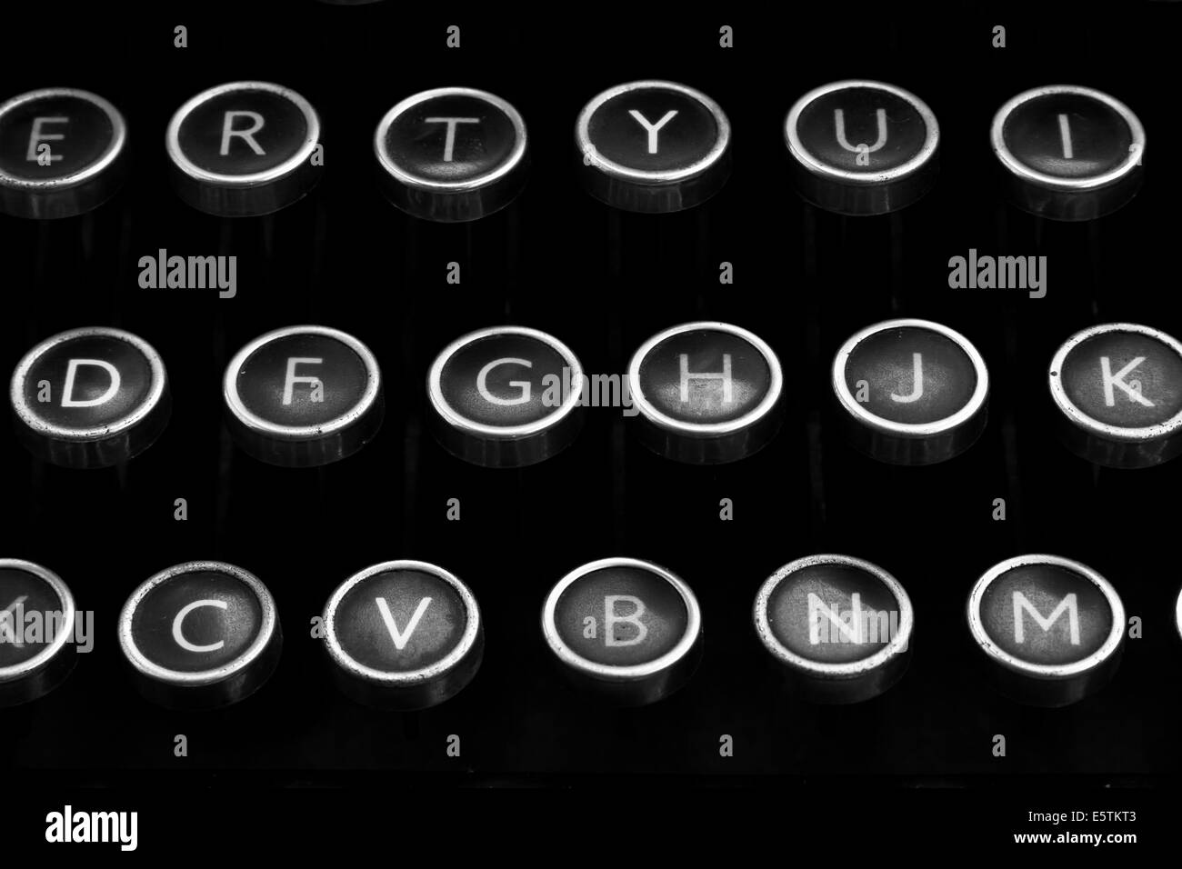 Image de machine à écrire Antique Banque D'Images