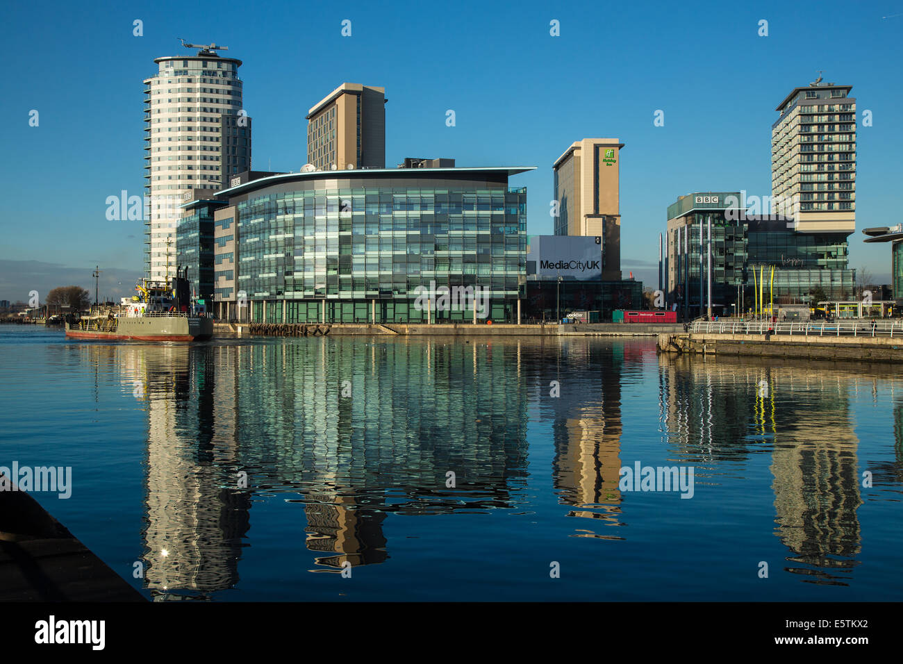 Salford Quays, Manchester Banque D'Images