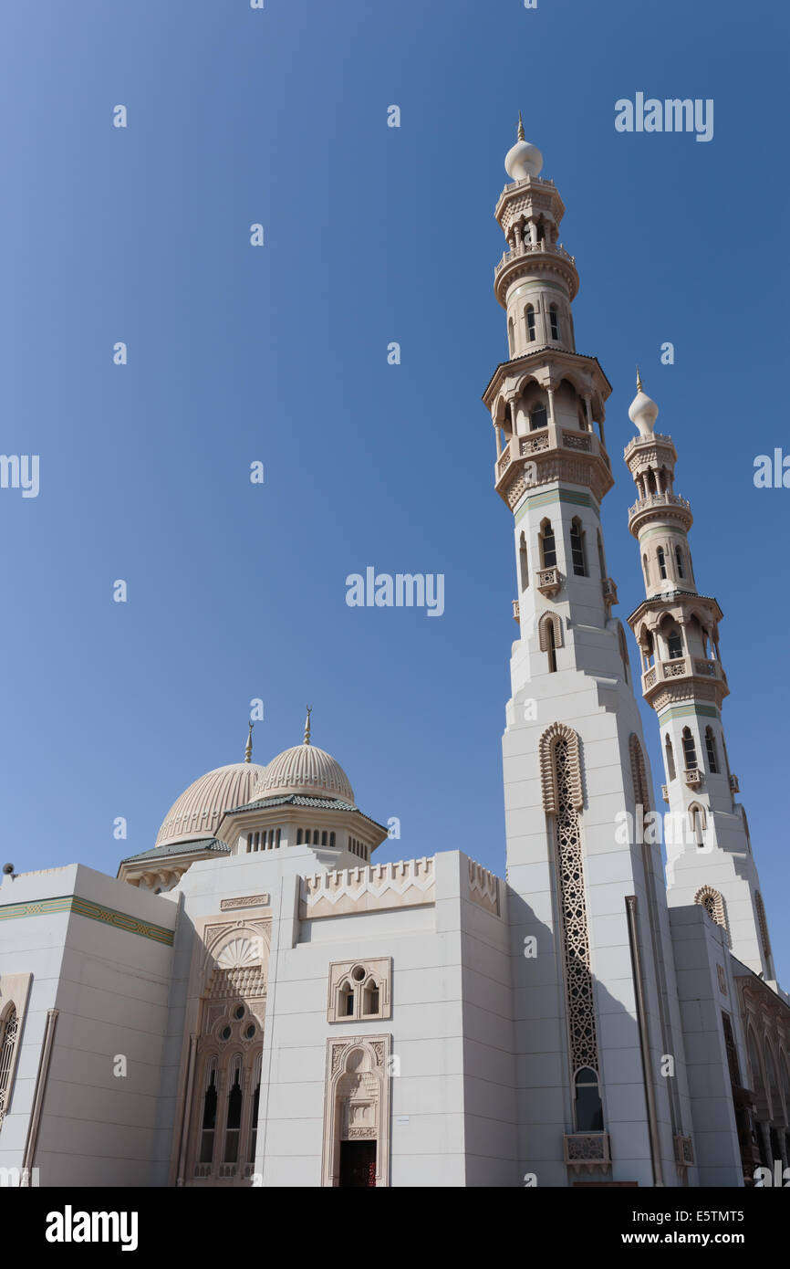 Mosquée de Sharjah, Émirats arabes unis Banque D'Images