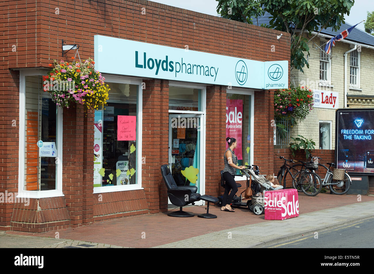 La Lloyds Pharmacy UK Suffolk Leiston Banque D'Images