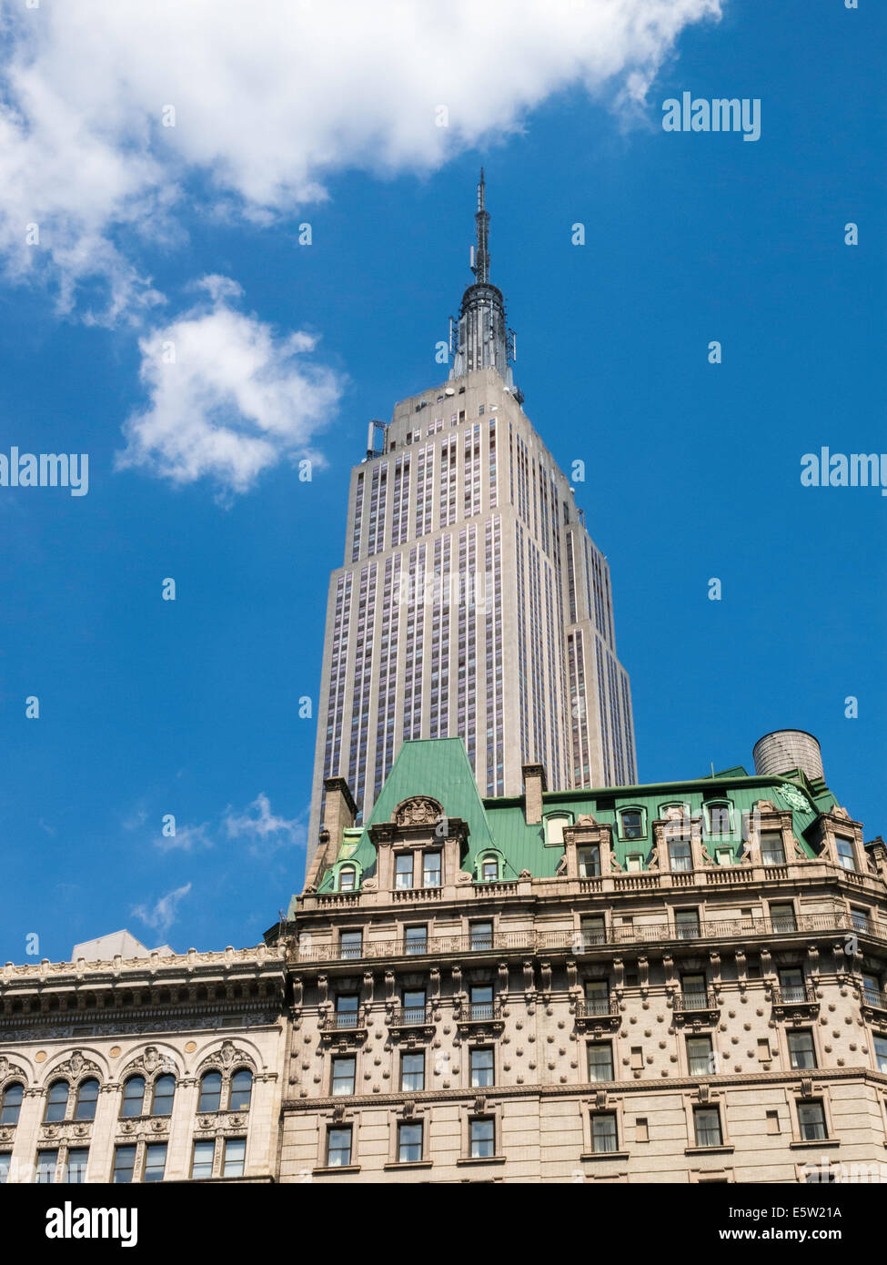 Empire State Building, NEW YORK CITY Banque D'Images