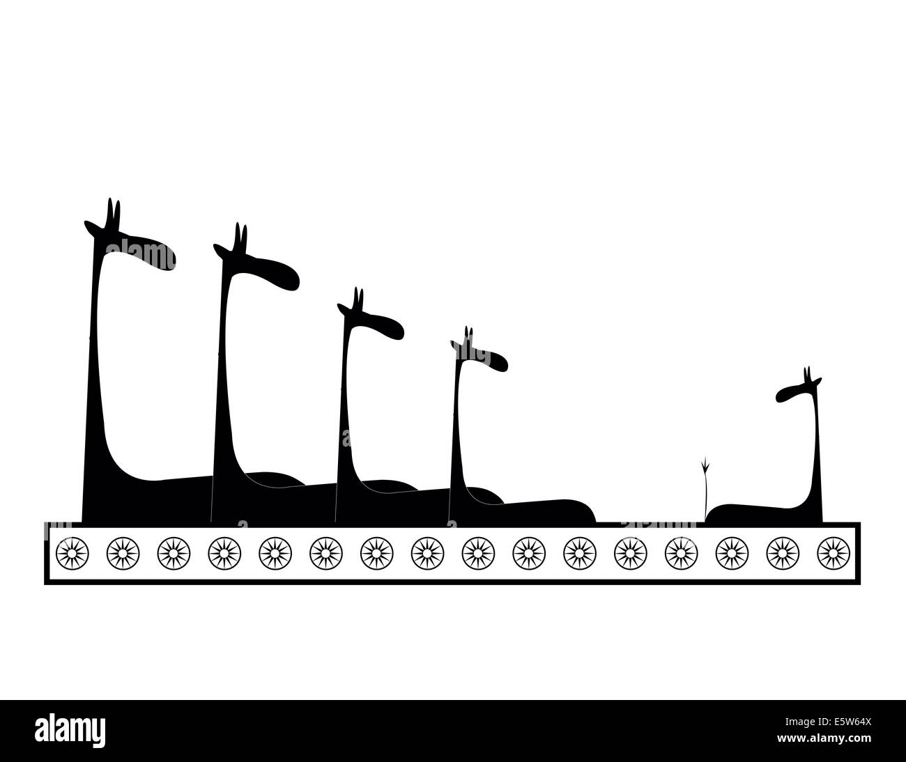 Dragon orange volant au-dessus de la ville Banque D'Images