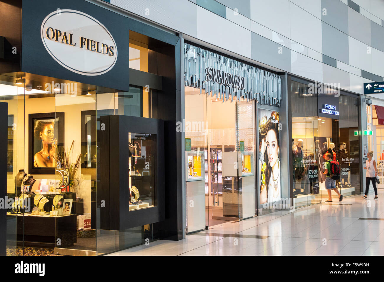 Sydney Australie,aéroport Kingsford-Smith,SYD,intérieur,terminal,porte,shopping shopper shoppers shopping marchés marché achat vendre Banque D'Images