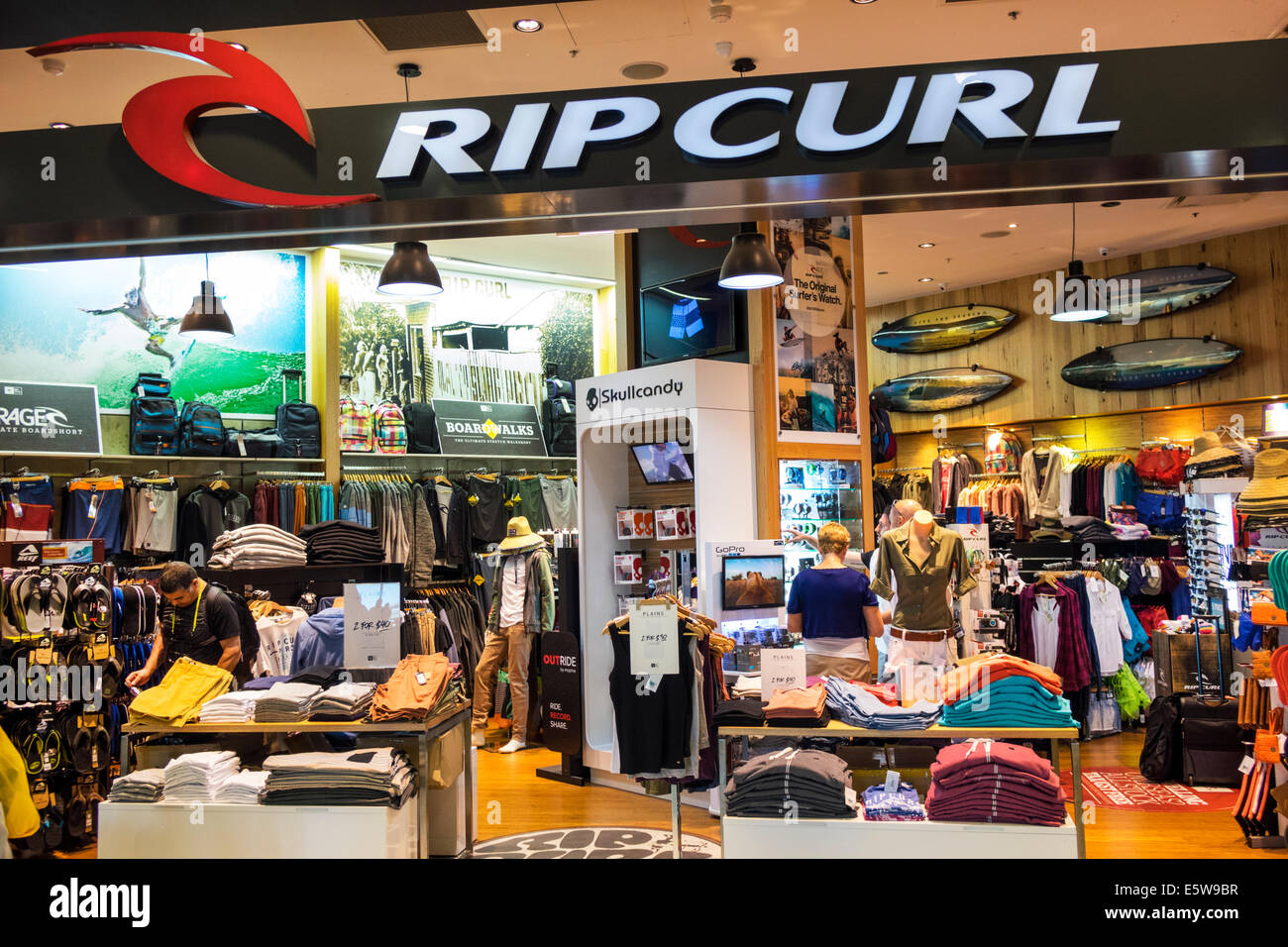 Sydney Australie,aéroport Kingsford-Smith,SYD,intérieur,terminal,porte,shopping shopper shoppers shopping marchés marché achat vendre Banque D'Images