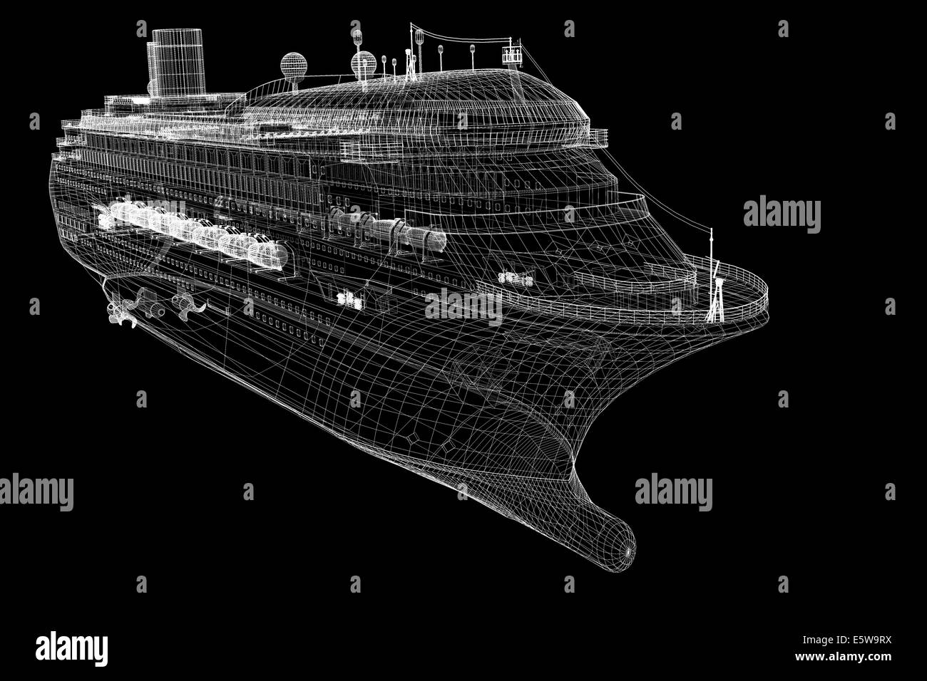 bateau de croisière Banque D'Images