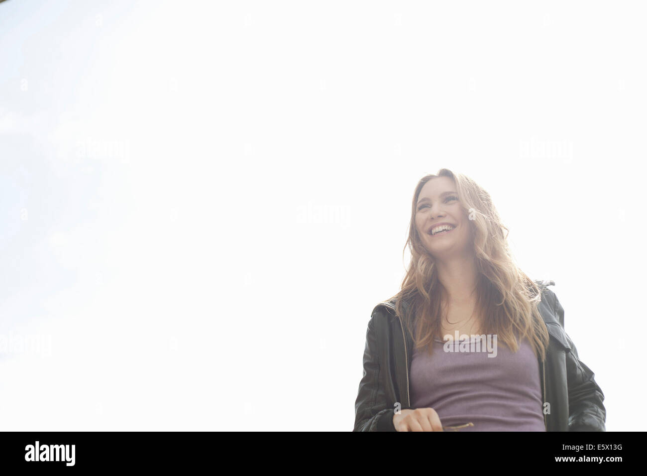 Portrait de jeune femme Banque D'Images